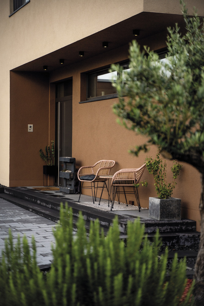 10	Nouvelle construction d’une maison unifamiliale - entrée