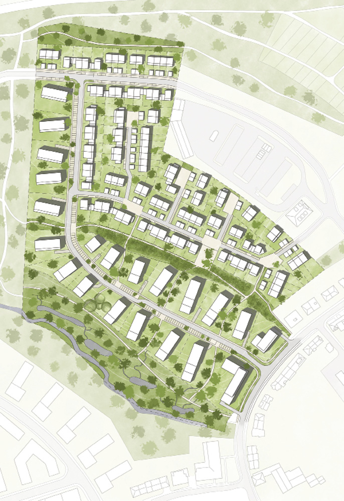 1 - PAP Guddebierg à Cessange Plan PAP
