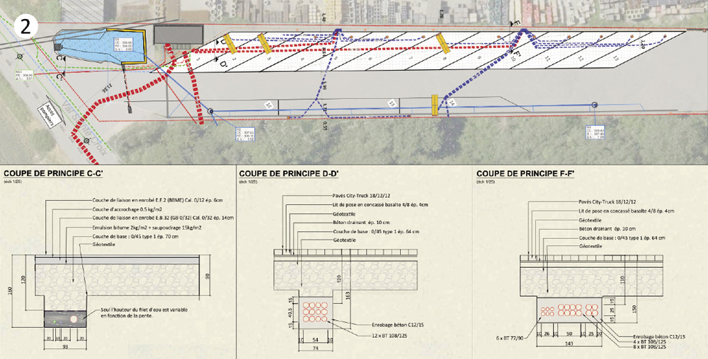 Parking de bus avec stations de recharge à Strassen « Val Sainte Croix » (2)