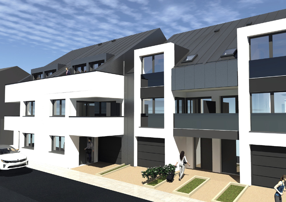 6-7	4 MAISONS UNIFAMILIALES à PETANGE