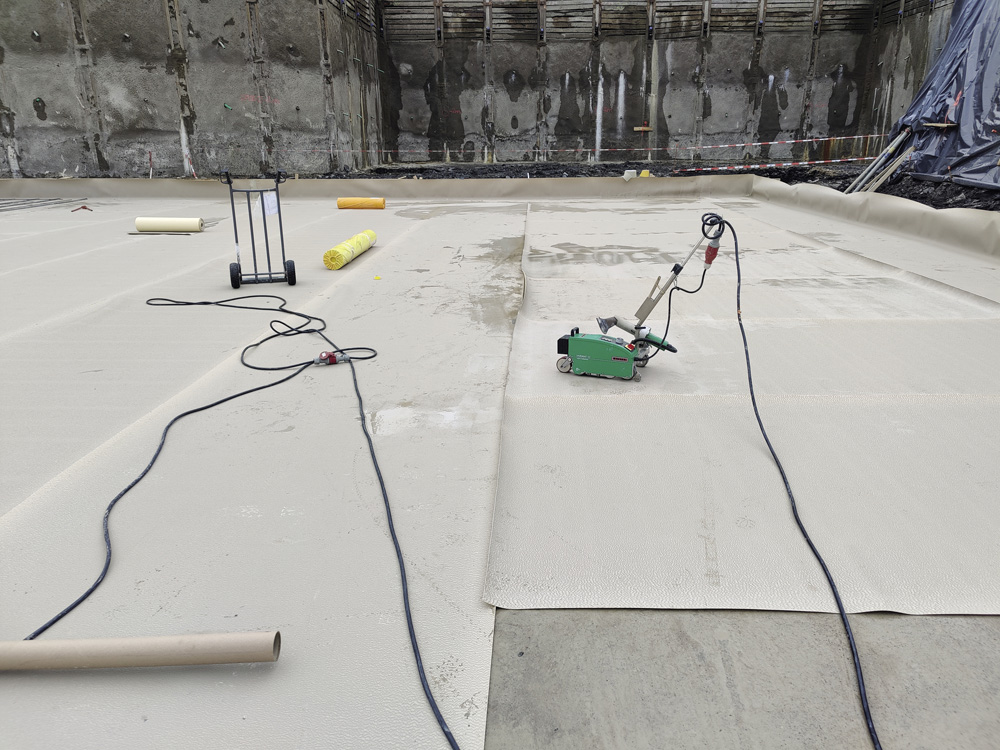 9	Etanchéité sous radier - membrane synthétique