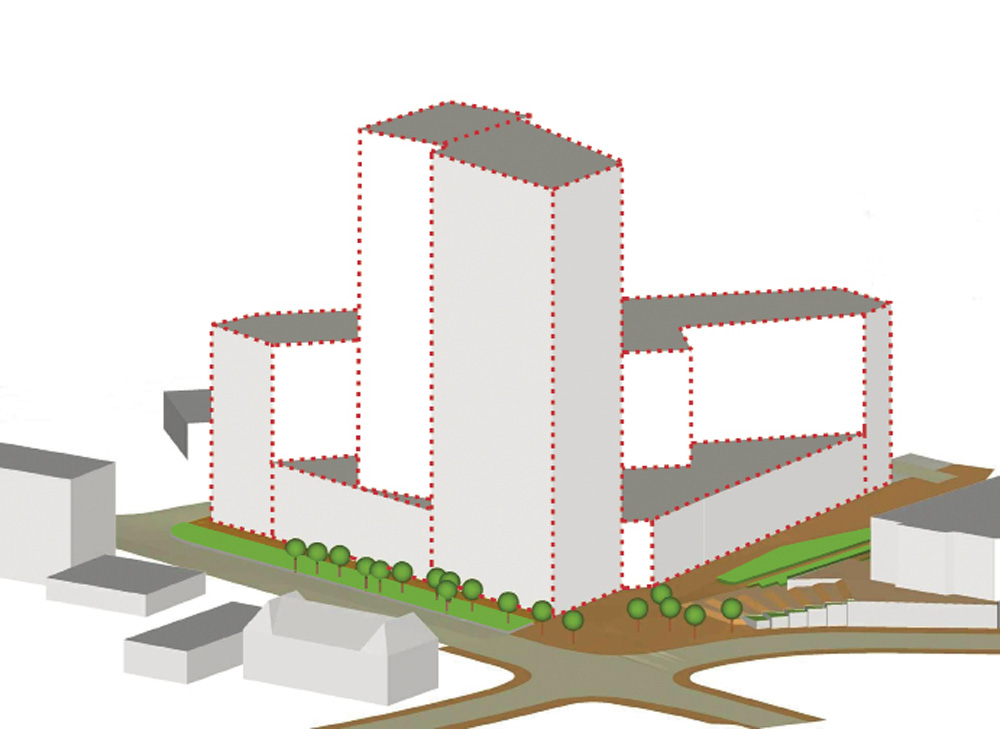 P.A.P. Entrée de ville – Tower Differdange MO : BPI Real Estate Luxembourg S.A.